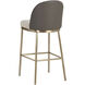 Lavania 40.75 inch Meg Taupe / Porcini Taupe Barstool